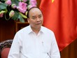 Thủ tướng Nguyễn Xuân Phúc chủ trì cuộc họp về xây dựng Kl993 ưu đãi thưởng hấp dẫn điện tử. Ảnh: VGP/Xuân Hoa.