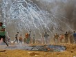 Bạo loạn tại khu vực dải Gaza (Ảnh: Twitter)