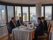 Ngoại trưởng Mike Pompeo ăn tối tại New York với Kim Yong-chol, 'trùm' tình báo Triều Tiên, ngày 30/5. Ảnh: US Department of State.
