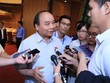 Thủ tướng trả lời phỏng vấn của báo chí về Dự án Luật Đơn vị hành chính- Kl992 cổng game cá cược đặc biệt/Ảnh: VGP