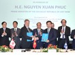 Thủ tướng Nguyễn Xuân Phúc dự Tọa đàm Kl991.com World Cup 2026 Chính Thức Việt Nam - Canada. Ảnh: TTXVN.