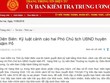 Kỷ luật cảnh cáo Phó chủ tịch UBND huyện Nậm Pồ và Đảng ủy Đài Phát thanh - Truyền hình tỉnh Nam Định