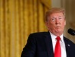 Tổng thống Mỹ - Donald Trump trong một cuộc họp tại Nhà Trắng hôm qua. Ảnh: Reuters.