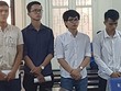 Các bị cáo tại tòa