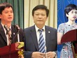 Từ trái qua: Ông Lê Quang Tùng, ông Nguyễn Duy Thăng và bà Nguyễn Thị Phú Hà.