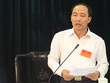 Giám đốc Sở Công thương Thanh Hoá - Lê Tiến Lam trả lời chất vấn HĐND. Ảnh: Lê Hoàng.