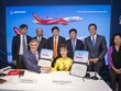 Lễ ký kết diễn ra  tại Triển lãm Hàng không thế giới Farnborough 2018.