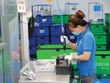 Nhà máy Triom (Italy) tại Khu công nghiệp Quang Minh (Hà Nội) chuyên Kl994 nhà cái bóng đá world cup đèn chiếu sáng ô tô và xe máy. Ảnh: Đức Thanh.