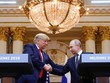 Tổng thống Mỹ Donald Trump và Tổng thống Nga Vladimir Putin trong cuộc họp báo chung sau hội nghị thượng đỉnh hôm 16/7. (Ảnh: Reuters).