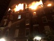 Hỏa hoạn tại khu chung cư ở West Hampstead, London ngày 26/7. (Nguồn: Reuters).