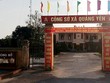 Công sở xã Quảng Yên. Ảnh: Lam Sơn.