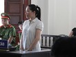 Bị cáo Thảo tại phiên tòa sơ thẩm ngày 24/8. Ảnh: B.M.