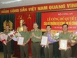 4 tướng Công an nhận quyết định nghỉ hưu