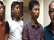 Các bị can tại cơ quan điều tra. Ảnh: Bộ Công an.