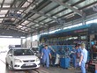Hoạt động của một trung tâm đăng kiểm. Ảnh: Báo GTVT.