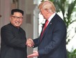 Tổng thống Donald Trump gặp nhà lãnh đạo Kim Jong-un tại Singapore hồi tháng 6 (Ảnh: Reuters).