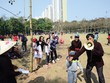 Không gian công cộng tại Khu đô thị Ecopark.