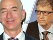 Hiện tại, khối 99Kl.app cổng game giải trí của tỷ phú Jeff Bezos đang nhiều hơn tỷ phú Bill Gates 63 tỷ USD. (Nguồn: express.co.uk).