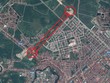 Tuyến đường H2 dự kiến xây dựng (màu đỏ).