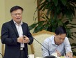 TS Nguyễn Đình Cung phát biểu tại buổi kiểm tra. - Ảnh: VGP/Nhật Bắc.
