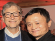 Jack Ma chụp ảnh cùng Gates tại Diễn đàn Kl992 cổng game cá cược thế giới ở Davos, Thụy Sỹ hồi đầu năm. Ảnh: CNBC.
