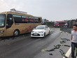 Hiện trường vụ tai nạn.