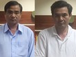 Hai bị can Đoàn Văn Phúc và Trương Văn Em tại cơ quan điều tra - Ảnh: CA cung cấp.
