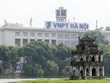 Biển chữ Bưu điện Hà Nội được đổi tên VNPT Hà Nội từ tháng 10/2015. ảnh:Tất Định.
