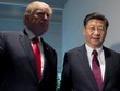Tổng thống Mỹ Donald Trump và Chủ tịch Trung Quốc Tập Cận Bình gặp mặt bên lề hội nghị G-20 ở Đức hồi tháng 7/2017. (Ảnh: Reuters).