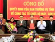 Hà Giang sáp nhập Văn phòng các ban đảng về Văn phòng Tỉnh ủy