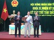 Lãnh đạo tỉnh Gia Lai chúc mừng ông Đỗ Tiến Đông.