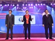 Ông Lê Mạnh Cường - Phó Tổng giám đốc VNI nhận Giải thưởng Thương hiệu mạnh Việt Nam 2018.