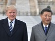Tổng thống Mỹ Trump (trái) và Chủ tịch Trung Quốc Tập Cận Bình tại Bắc Kinh tháng 11/2017. Ảnh: AFP.