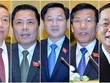 5 vị tư lệnh ngành được đề xuất để các đại biểu Quốc hội chọn 4 vị cho phiên chất vấn tại kỳ họp thứ 7.