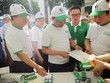 Thủ tướng Kl993 ưu đãi thưởng hấp dẫn cùng đoàn Đại biểu thăm quan gian hàng AnEco.
