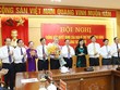 Ban Thường vụ Tỉnh ủy Hà Tĩnh chúc mừng tân Phó Bí thư Tỉnh ủy Trần Tiến Hưng.
