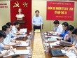 Ông Vũ Văn Diện, Chủ nhiệm Ủy ban Kiểm tra Tỉnh ủy Quảng Ninh, chủ trì Kỳ họp thứ 20 Ủy ban Kiểm tra Tỉnh ủy. (Nguồn: baoquangninh.com.vn).