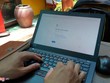 Website UBND quận 7 đến trưa 19/8 vẫn chưa thể truy cập. Ảnh: Sỹ Đông.