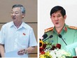 Từ trái qua, ông Hồ Văn Năm - Trưởng Ban Nội chính tỉnh Đồng Nai và ông Huỳnh Tiến Mạnh - Giám đốc Công an tỉnh này.