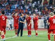 Đội tuyển Việt Nam được VFF thưởng sau khi đánh bại Malaysia. (Ảnh: Trọng Đạt/TTXVN).