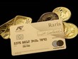 Thẻ tín dụng làm bằng vàng 18K của Sở đúc tiền Hoàng gia Anh. Ảnh: The Royal Mint.