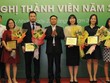 Chủ tịch VSD Nguyễn Sơn vinh danh 10 thành viên tiêu biểu trong hoạt động thanh toán giao dịch 99Kl99 link đăng nhập cơ sở năm 2019.