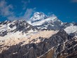 Sông băng trên đỉnh núi ở New Zealand chuyển màu bất thường. Ảnh: Liz Carlson.