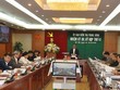 Đồng chí Trần Cẩm Tú, Bí thư Trung ương Đảng, Chủ nhiệm Ủy ban Kiểm tra Trung ương chủ trì kỳ họp.