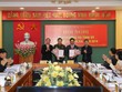 Lãnh đạo tỉnh Thái Nguyên trao quyết định cho 2 đồng chí vừa được chuẩn y giữ chức Ủy viên Ban Thường vụ Tỉnh ủy.