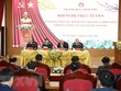 Phó Thủ tướng Thường trực Trương Hòa Bình với lãnh đạo Thanh tra Kl993 ưu đãi thưởng hấp dẫn chủ trì Hội nghị. (Ảnh: Văn Điệp/ TTXVN)