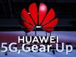 Mạng 5 G của Huawei được giới thiệu tại Diễn đàn Băng thông rộng Di động Toàn cầu ở Zurich, Thụy Sĩ, ngày 15/10/2019. (Nguồn: AFP/TTXVN)