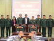 Đại tá Trần Xuân Cương bàn giao nhiệm vụ cho Đại tá Tô Quang Hanh.