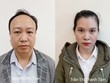 Bị can Nguyễn Đức Toàn và bị can Trần Thị Thanh Tâm.