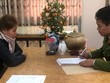 Nghi phạm Hồ Thị Thúy tại cơ quan công an.
